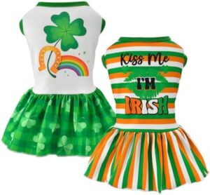 St. Patrick's Day Dog Dresses