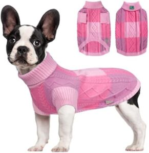 Turtleneck Dog Clothing Sweater