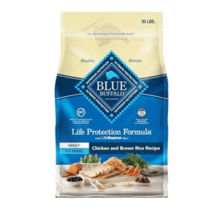 Blue Buffalo Life Protection Formula Adult Dry Dog Food – Chicken & Brown Rice Recipe (30 lb Bag)