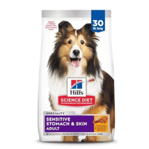 Hill's Science Diet Sensitive Stomach & Skin, Adult 1-6, Stomach & Skin Sensitivity Support, Dry Dog Food, Chicken Recipe