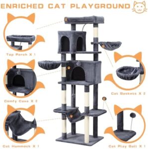 70-Inch Cat Tree Tower