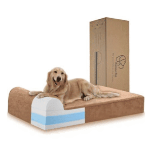 Rainmr 7" Orthopedic Dog Bed – XL Memory Foam Bed with Waterproof Cover