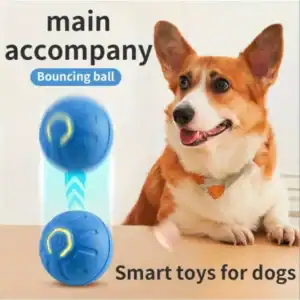 Gravity Intelligent Jumping Ball – Rechargeable Motion Toy for Dogs & Cats