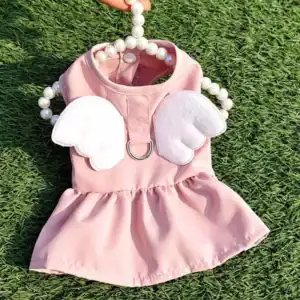 Angel Wings Dog Dress – Lightweight Skirt for Small Dogs & Cats
