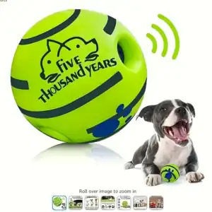 Giggle Wobble Ball – Durable Squeaky Toy for Dogs of All Sizes